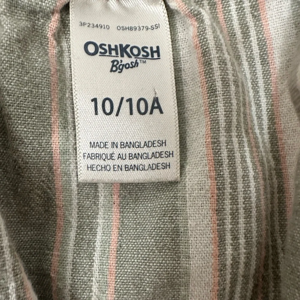 OshKosh B’gosh Striped Jumpsuit